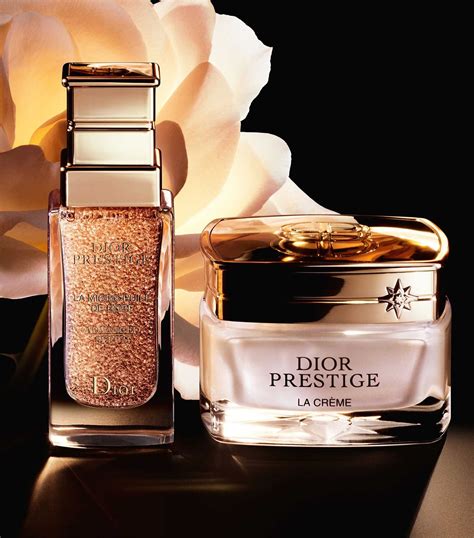 dior prestige texture essentielle 精华液|Dior prestige la creme ingredients.